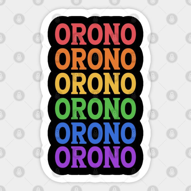 ORONO MINNESOTA Sticker by OlkiaArt